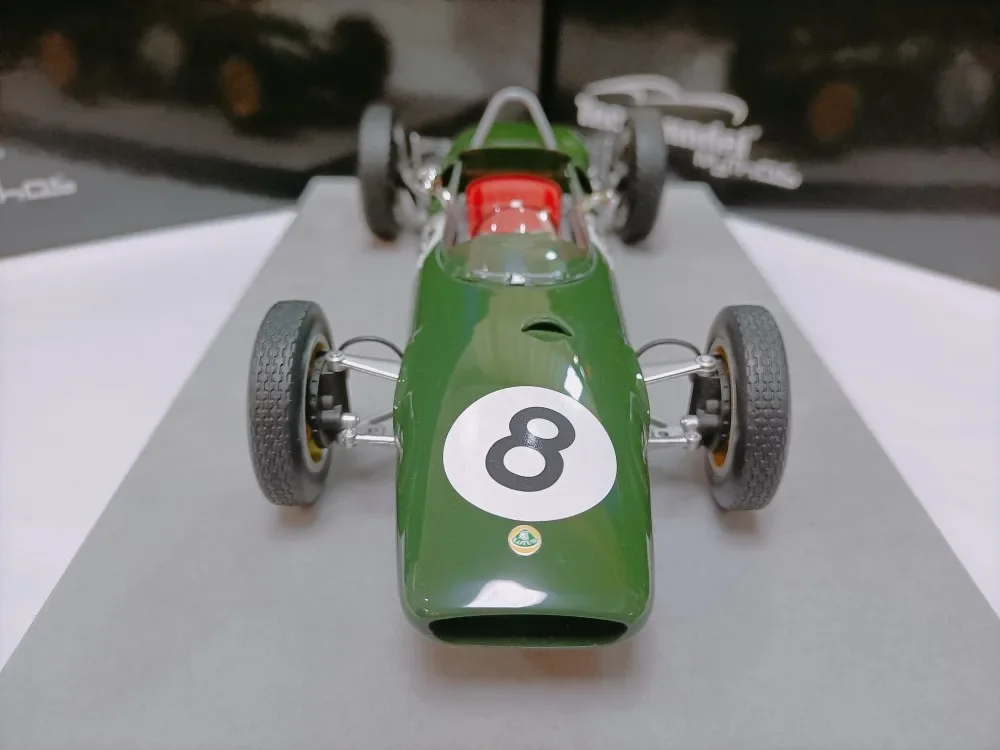 Tecnomodel 1:18 F1 Lotus 21 #8 French GP 1961 Simulation Limited Edition Resin Metal Static Car Model Gift view 6