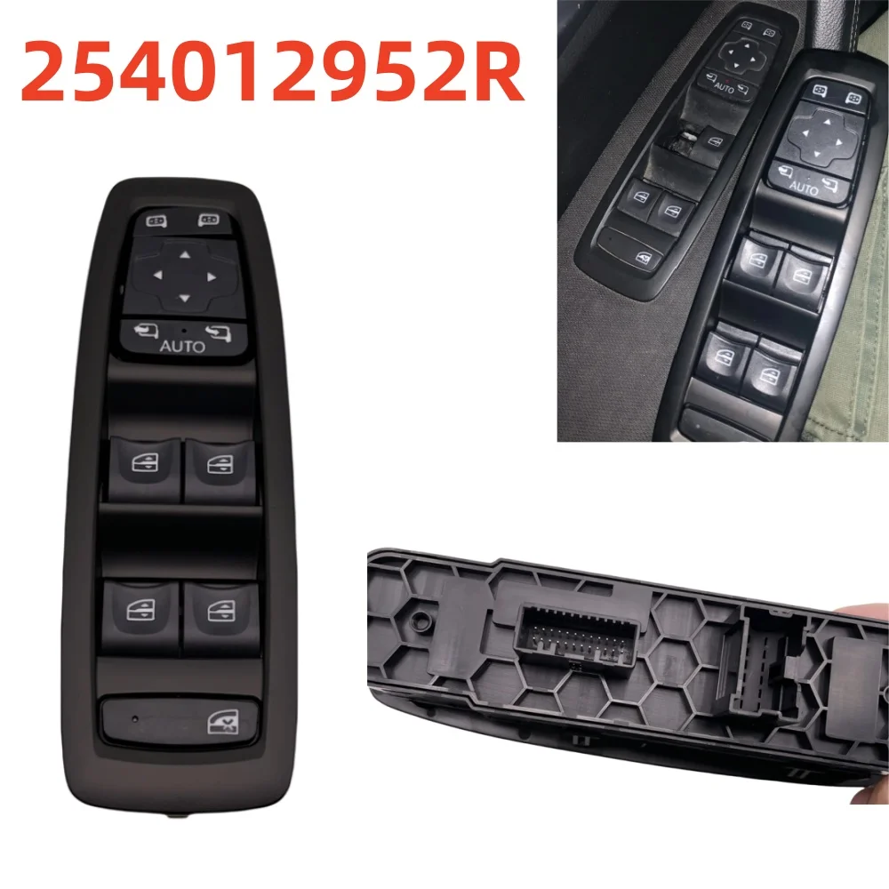 

254012952R Power Window Control Switch Lifter Regulator Button For Renault Talisman Kadjar 2015-2022 Megane IV 25401-2952R
