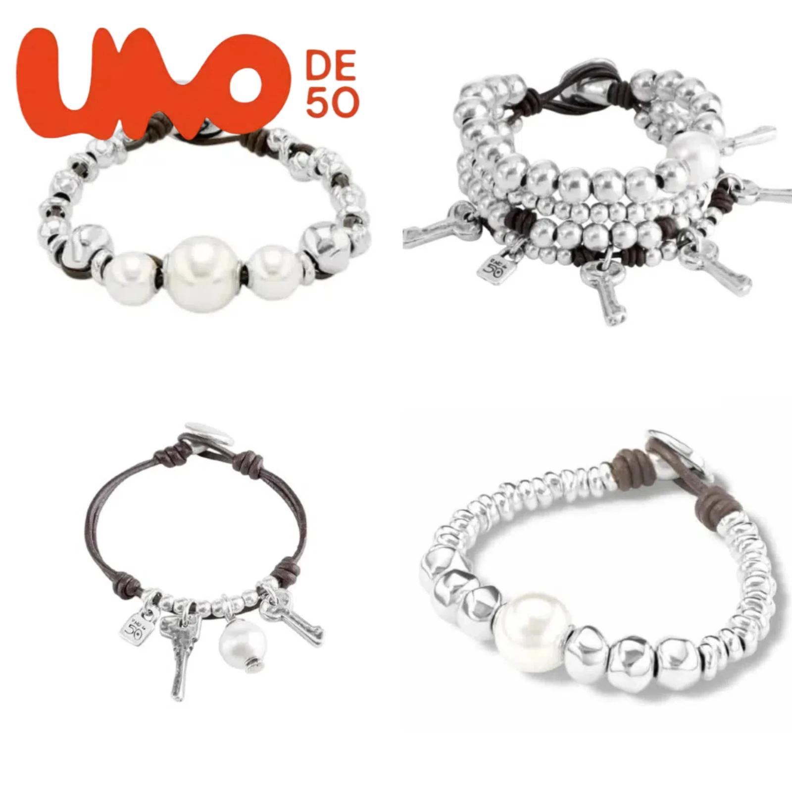 

UNOde50 Silver & 18K Gold Bracelet - Fashion Forward, Boosts Confidence, Great Deal