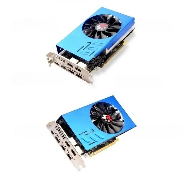 Multi-Screen Graphics Card 6 Screens 6 Ports Lock Screen RX580/R7350 Stock Futures Splicing Fusion 6 HDMI Interfaces - usage example