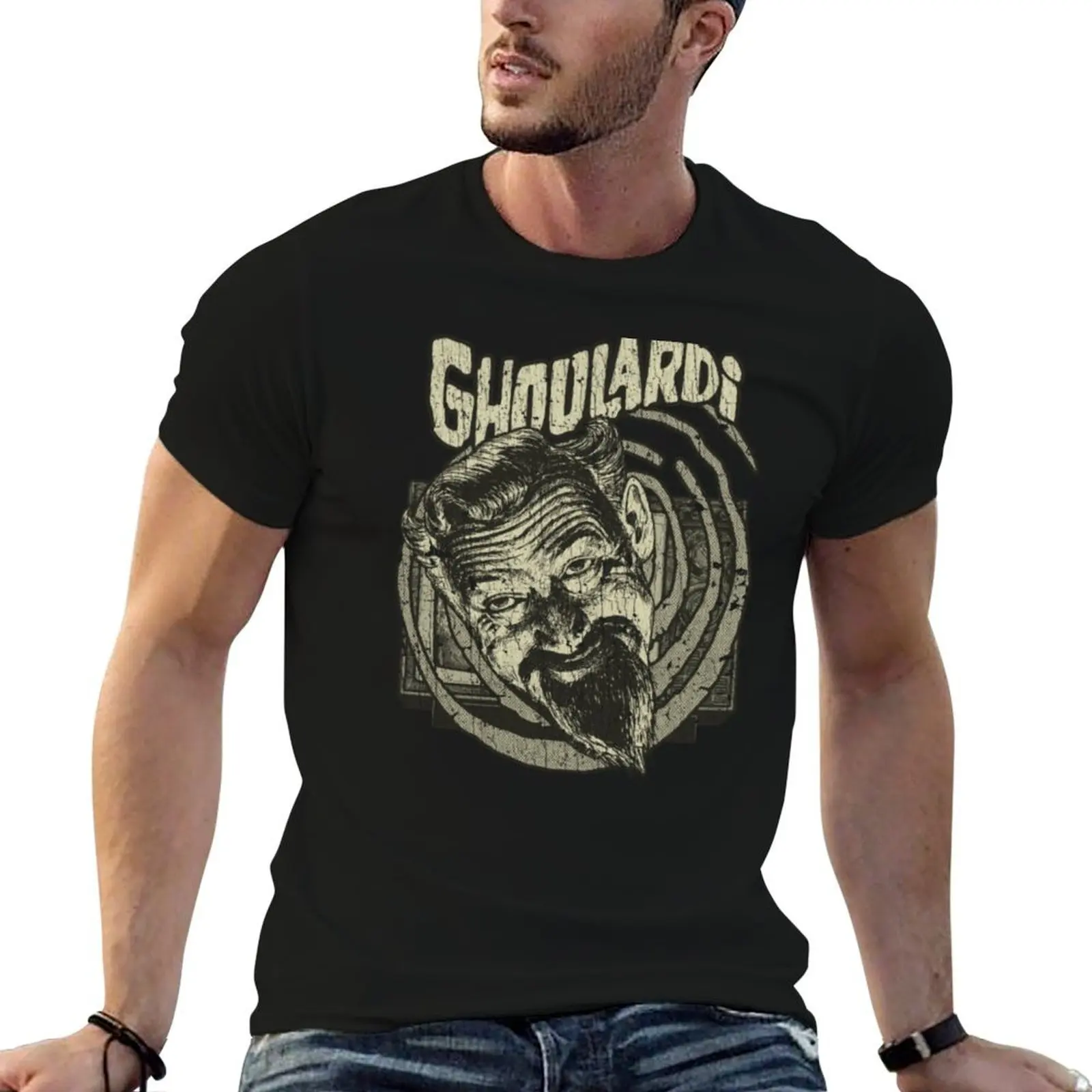 

Ghoulardi Shock Theater 1963 T-Shirt man t shirt cotton g man t shirts for men man t shirts high quality luxury brand T-shirt