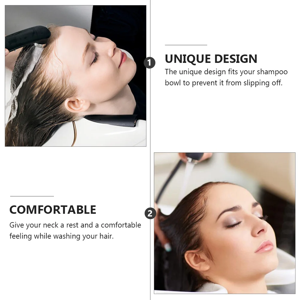 

Hair Washing Cushion U-Shaped Shampoo Bowl Neck Rest Gripper Strong Expandable Acidproof Reusable Salon Spa Neck Support Pad