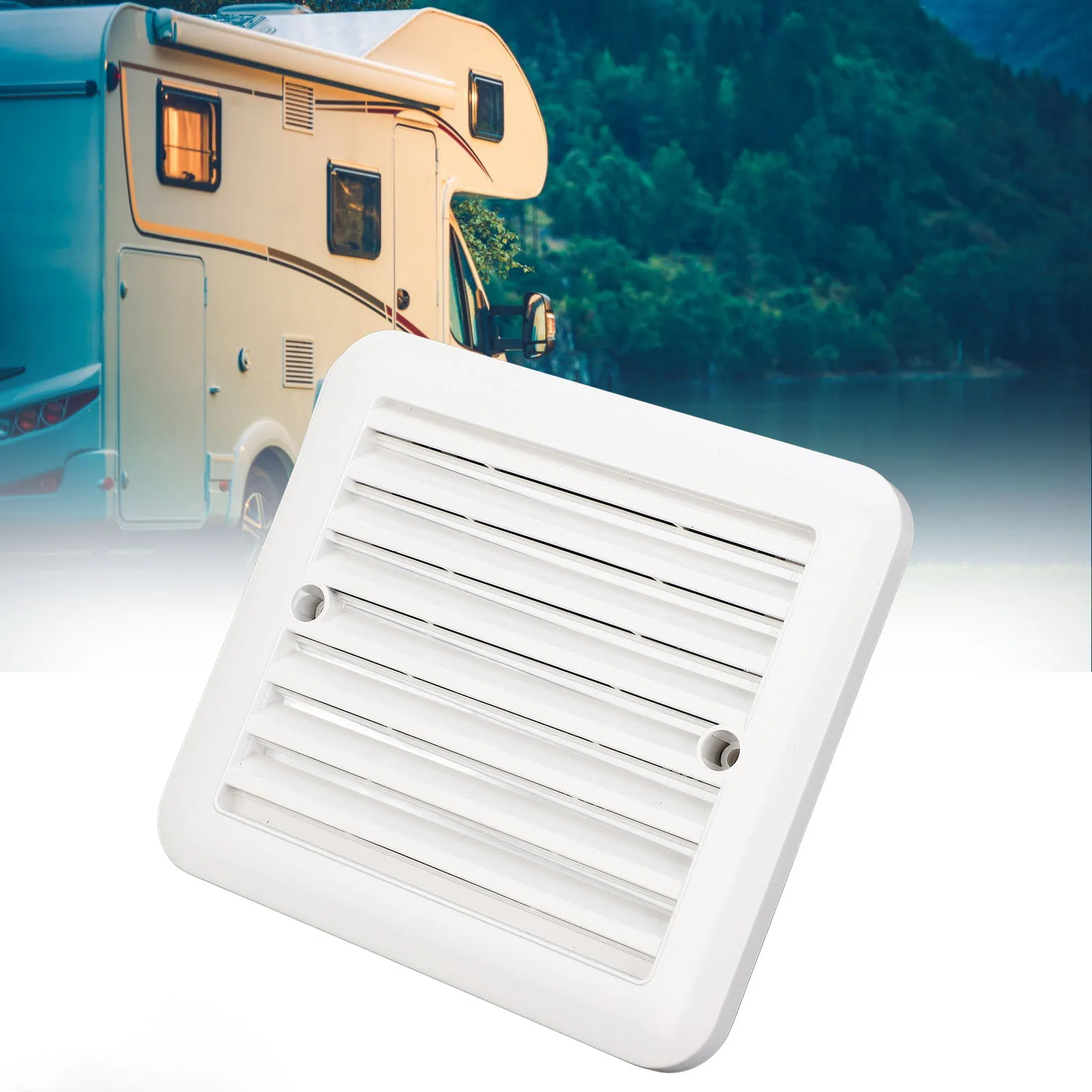 

12 В боковой вентилятор для автодома, 5,51x5,12 дюйма, вентиляционный вентилятор, вытяжной вентилятор для дома на колесах, каравана, прицепа, лодки, морской яхты