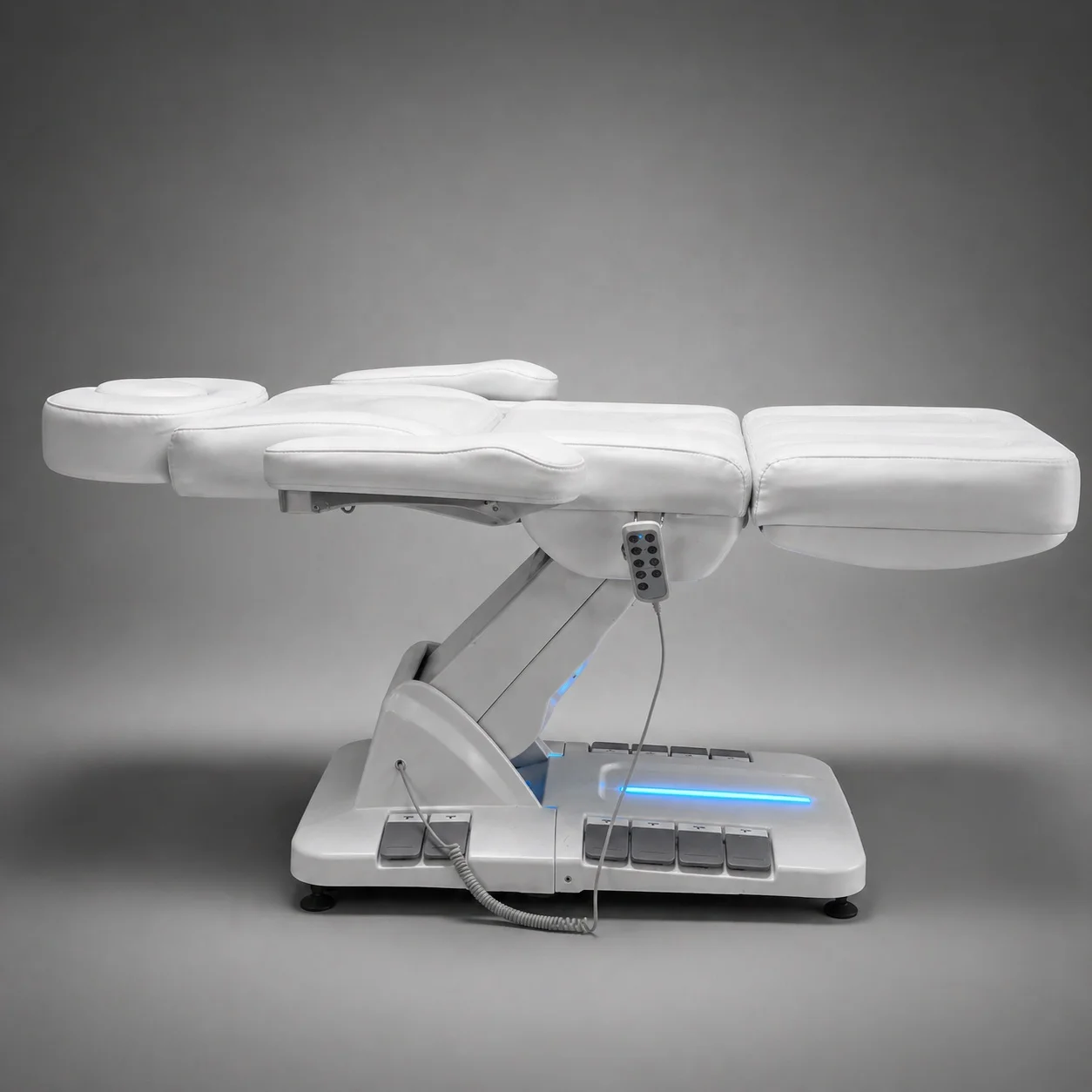 Luxury Adjustable 4 Motors Multifunction Facial Treatment Spa Massage Tattoo Salon Electric Beauty Bed