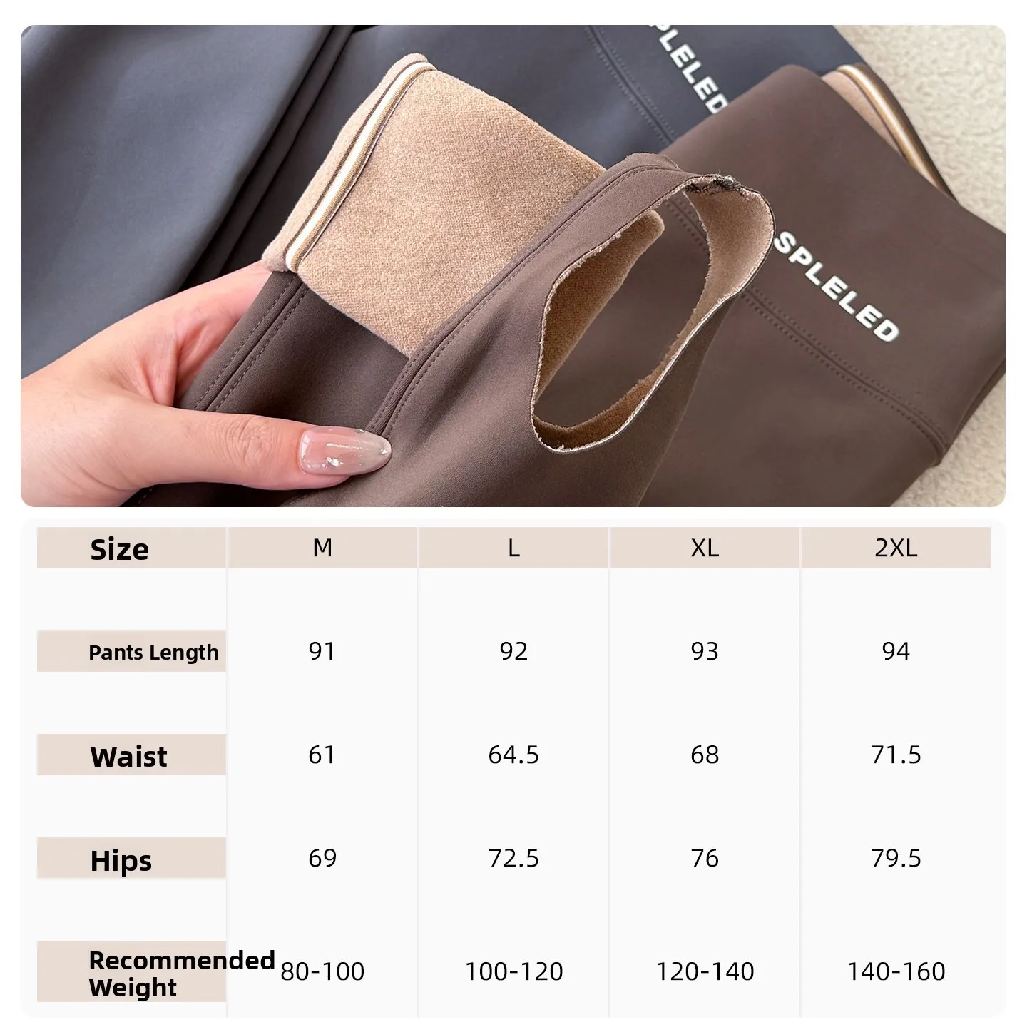 ارتفاع الخصر اليوغا السراويل النسائية الخريف الشتاء Fce اصطف ضيق لا بيلينغ arkskin السراويل عارضة طويلة السراويل مريحة تناسب