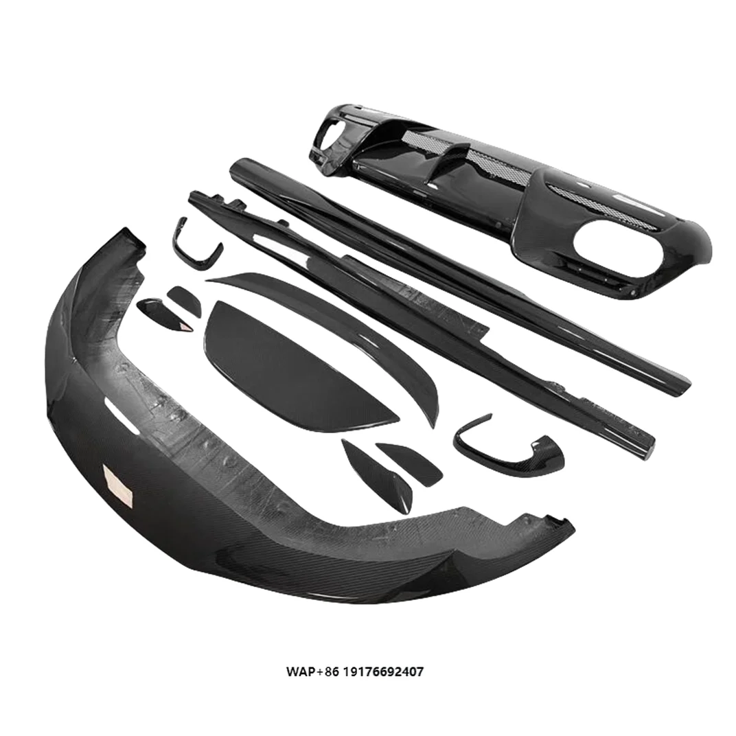 Roma Upgrade Novitec Style Car Exterior Body Parts Dry Carbon Bodykit for  Roma MSY Style Soft Kits
