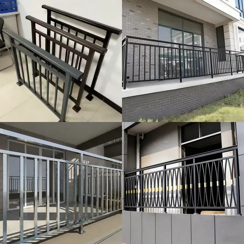 for Stainless Steel Railings Powder Coated Rust Protection DIY Fencing Grille Doors Handrails Durable Contemporary Design