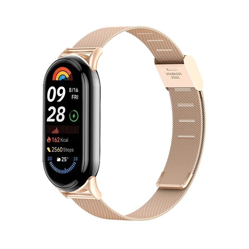 Metal Bracelet For Xiaomi Smart Band 9 Smart Watch Strap For Xiaomi band 9 Wristband Correa reloj For xiaomi mi band 8 Watchband