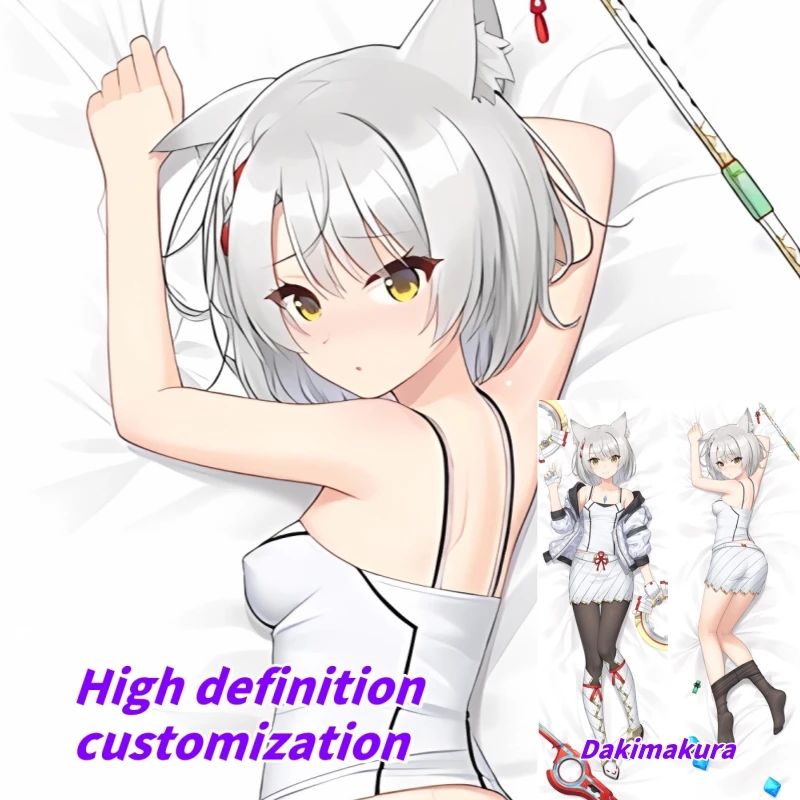 

Dakimakura Anime Pillow Case Mio Double-sided Print Of Life-size Body Pillowcase Gifts Can be Customized