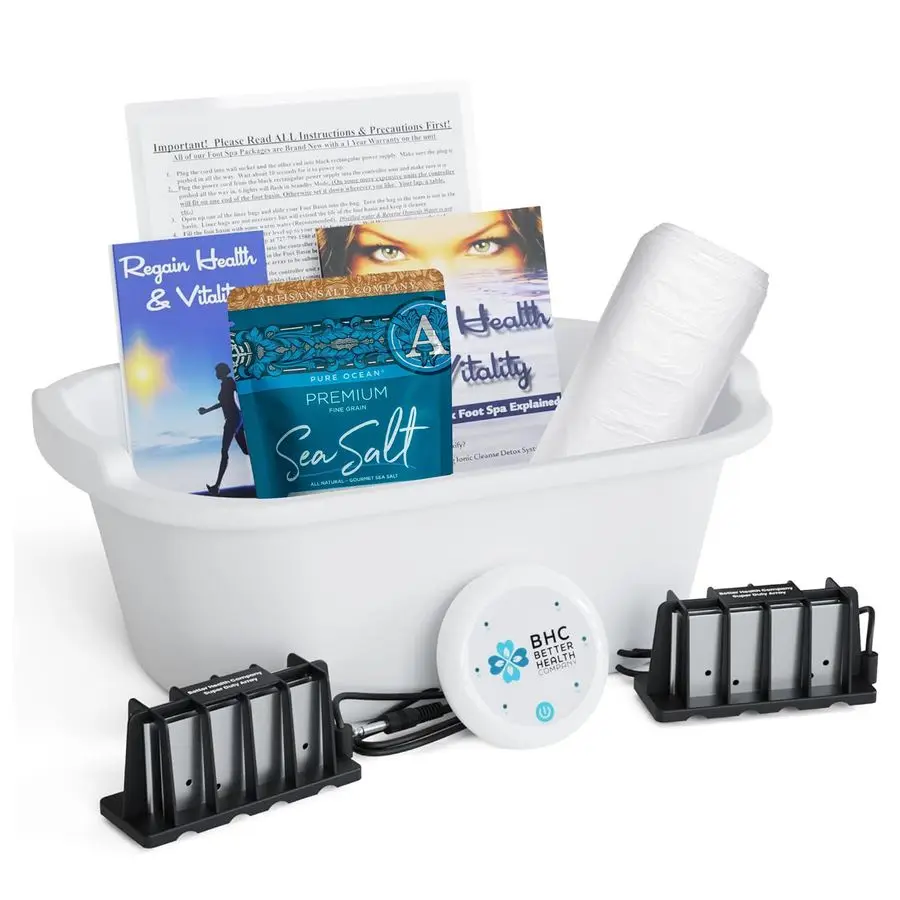

Foot Bath Detox Machine Foot Spa Bath for Home Use Free Regain Health amp Vitality Booklet amp Brochure 02 Detox Machine Homeamp