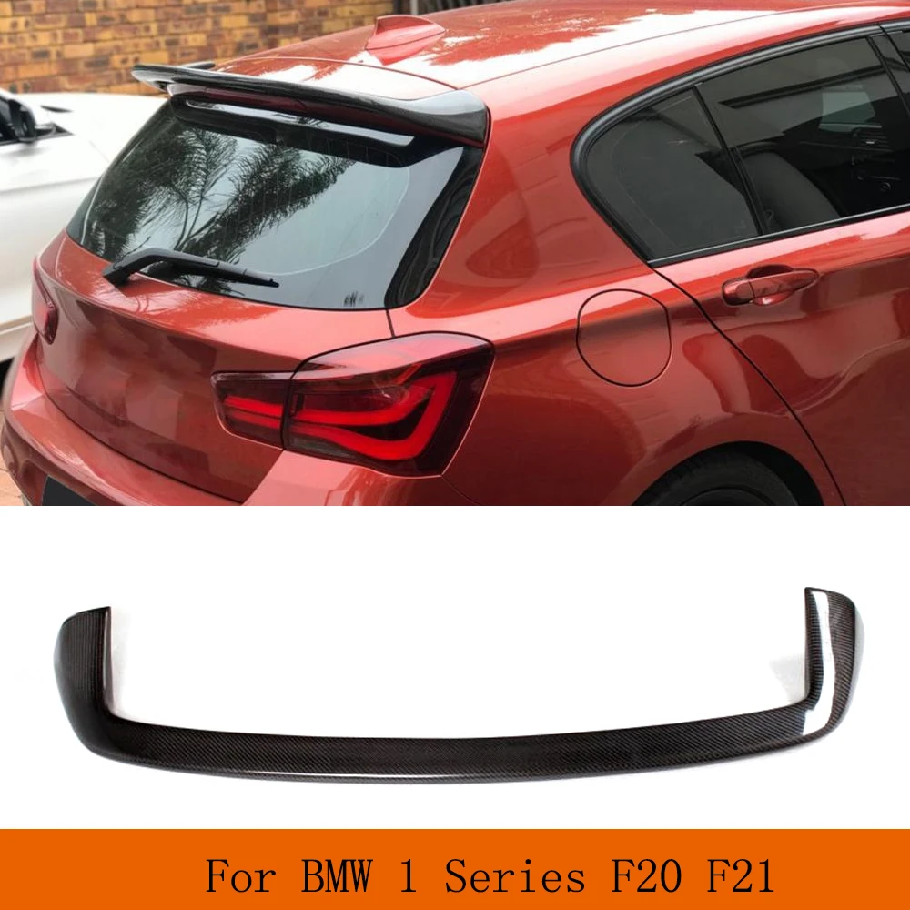 

Carbon Fiber / FRP Car Roof Rear Spoiler Window Wing Lip for BMW 1 Series F20 F21 Spoiler 1 Series 116i 118i 135i 2012 - 2016