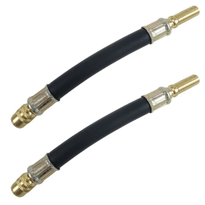 

2X Electric Scooter Gas Filled Extension Tube Air Nozzle Inflatable Cord Nozzle For Xiaomi Scooter M365,Rubber