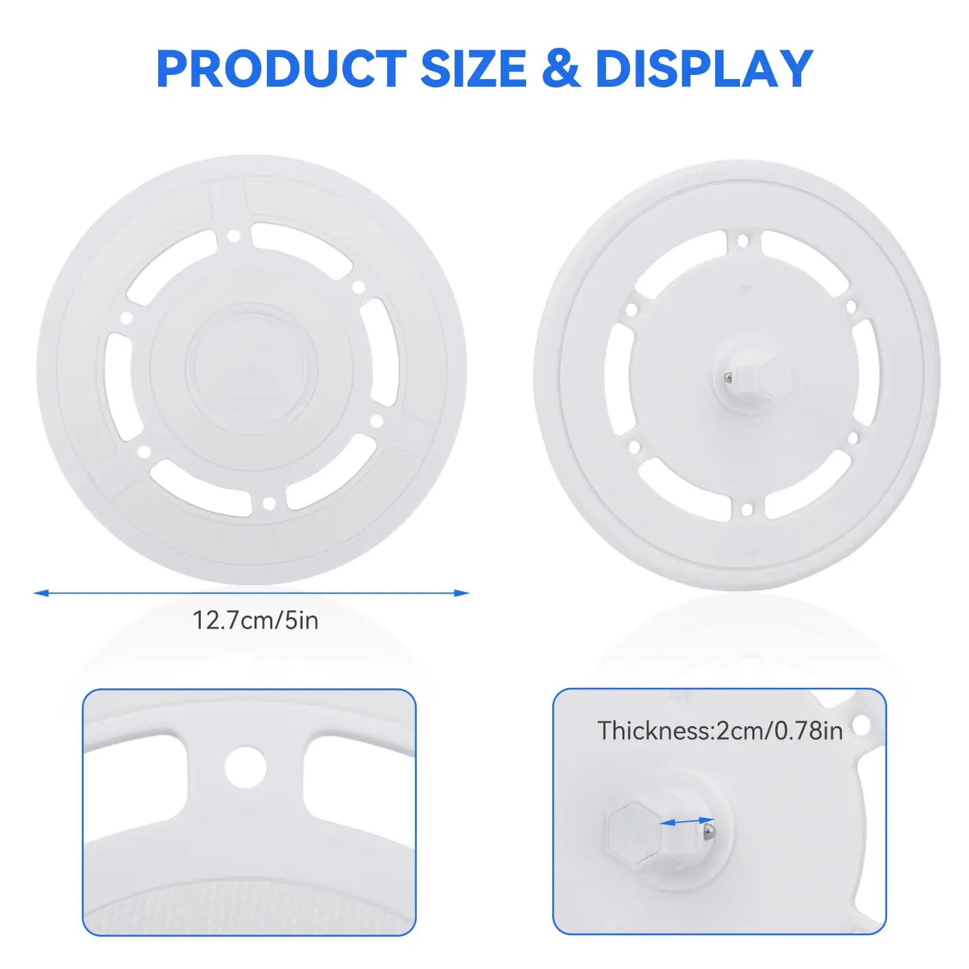 Mop Cloth Holder Accessory for Ecovacs For T20 for Turbo Robot Vacuum to Extend Mopping Capability and Maintain System