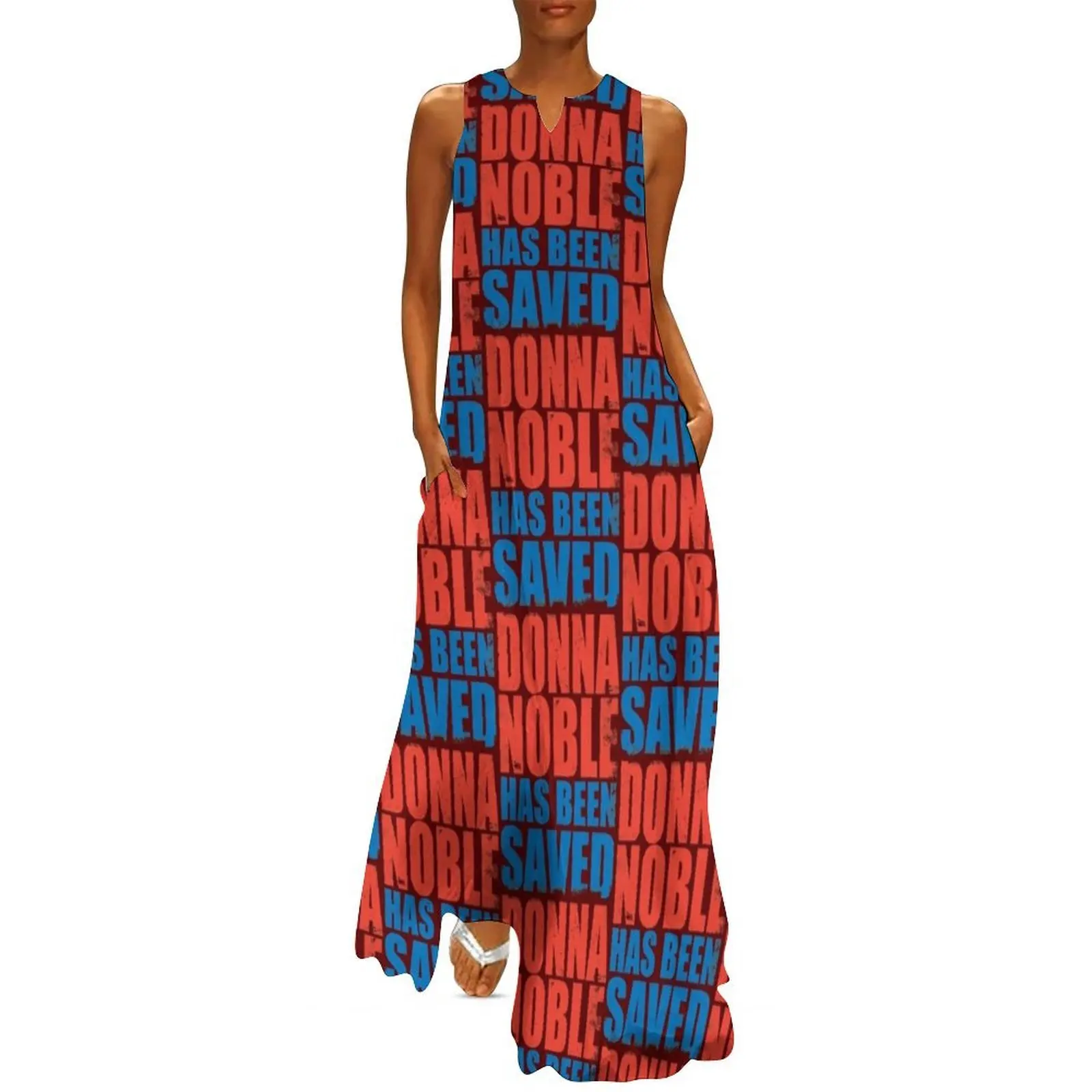 

Donna Noble has been Saved Long Dress dress summer Dress women Woman dresses birthday dresses for women