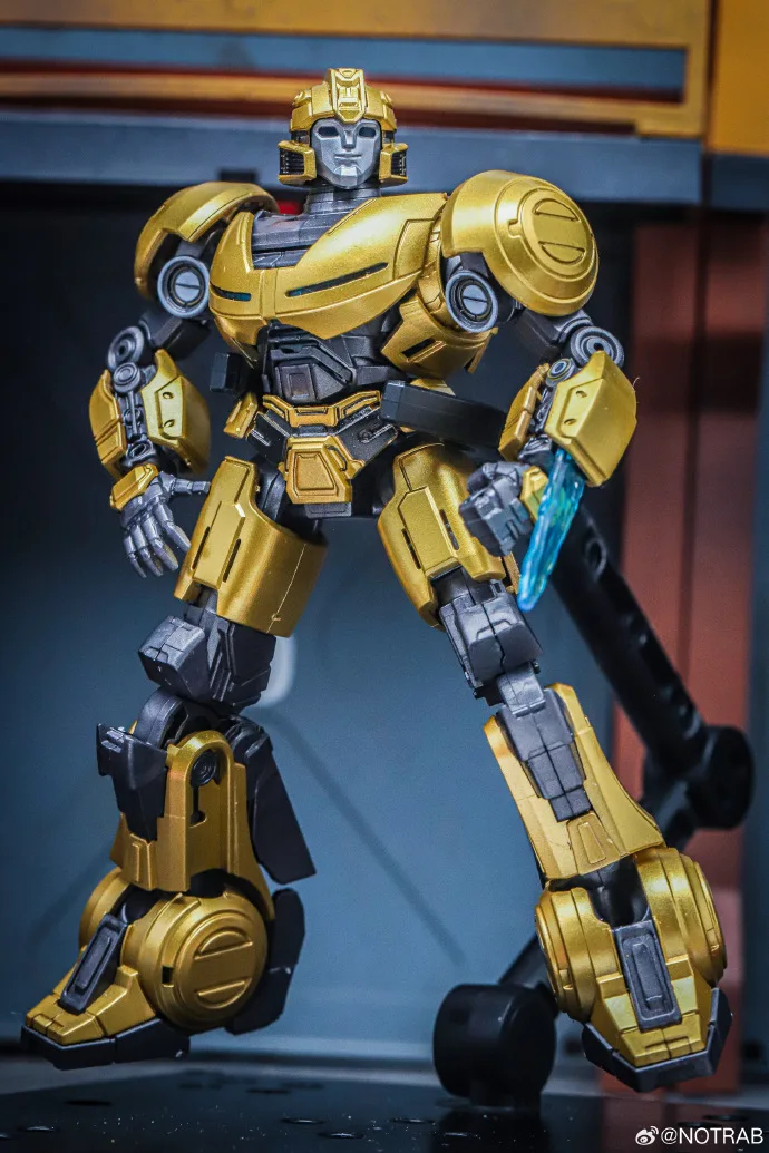 Blokees Transformers B-127 11.8cm Bumblebee One 영화 조립 모델 장난감 액션 피규어