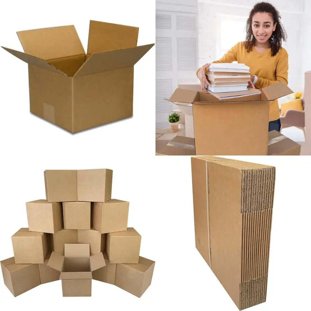 

Большие картонные коробки размером 16x10x10 — оптовая упаковка из 25 штук для хранения и транспортных растворов