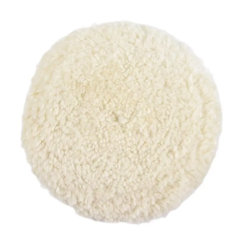 A93E-7 Inch Inch 180Mm Soft Wool Clean Polishing Buffing Bonnet Pad For Car Auto Polisher