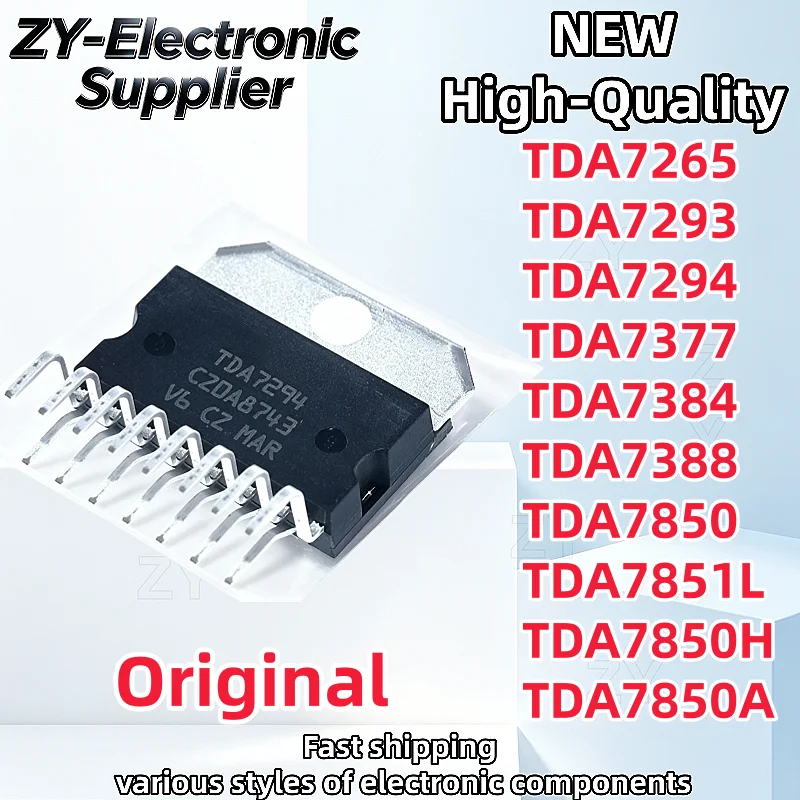 【5Pcs】Original ZIP-25 TDA7293 TDA7265 TDA7850 TDA7377 TDA7388 TDA7294 TDA7851L TDA7850A ZIP-27 Best Quality In Stock