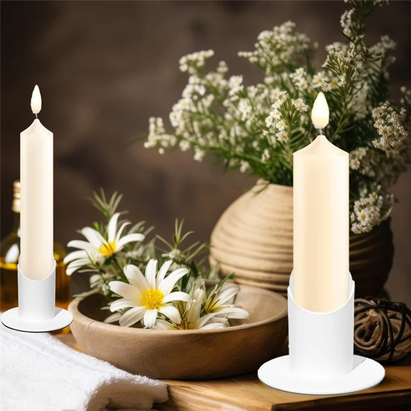 THIVN-Candlestick Communion Candle Drip Protection Communion Candle Communion Candlestick