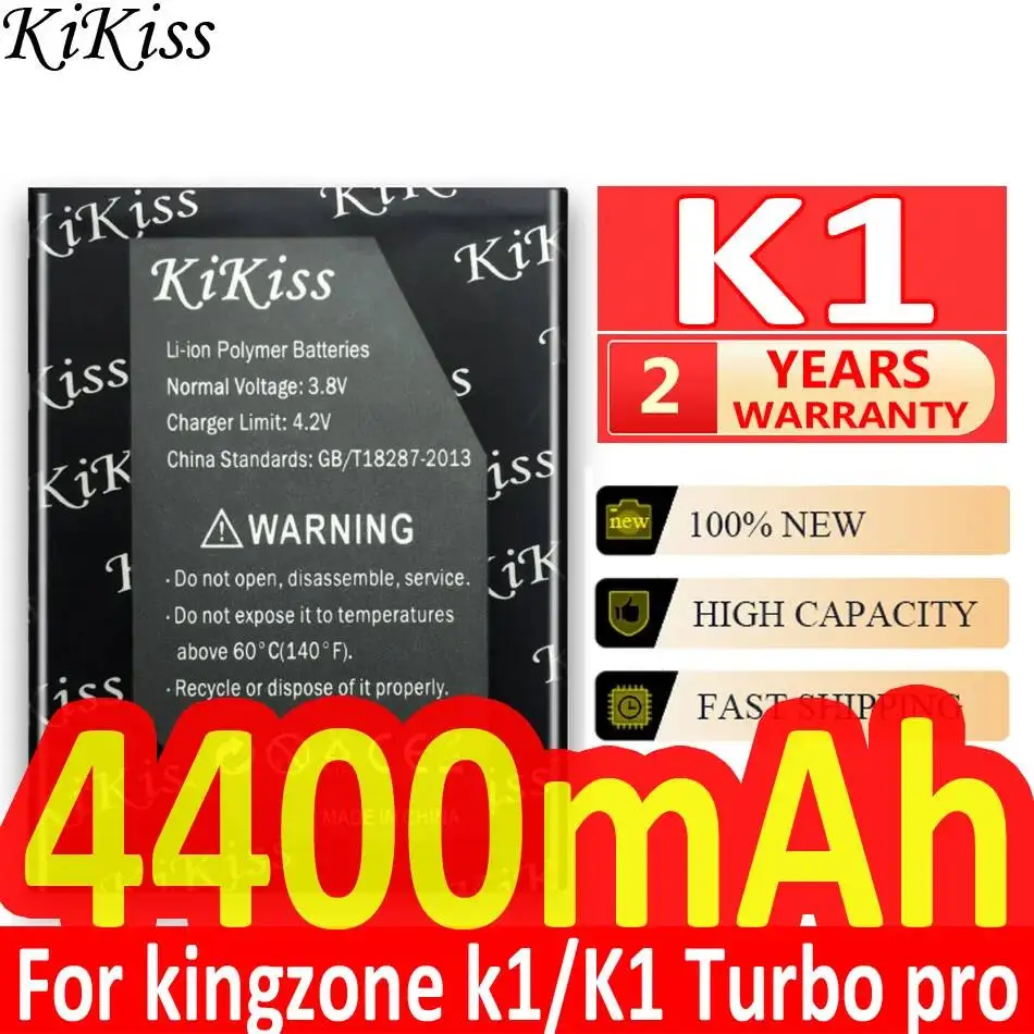 Легкая батарея для мобильного телефона емкостью 4400 мАч для Kingzone k1 K1 Turbo Pro
