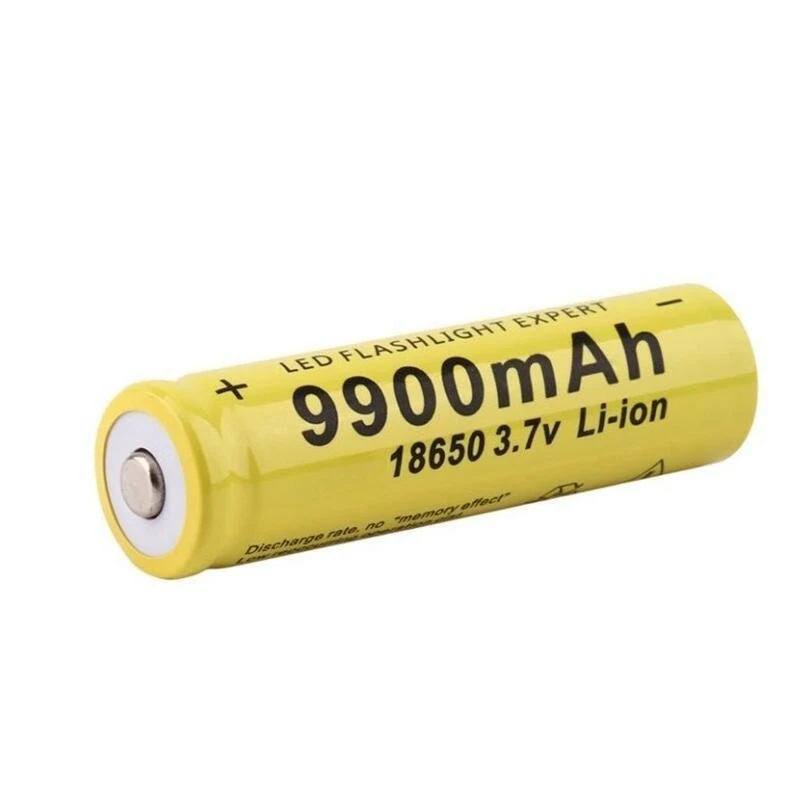 3.7 فولت 18650 بطارية 9900 مللي أمبير بطاريّة ليثيوم قابلة لإعادة الشحن لبطارية مراوح ألعاب المصباح