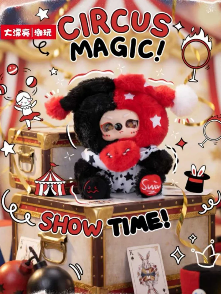 

100%Genuine Baby Three Joey Dodo Dreamy Clown Town Plush Blind Box Kawaii Plush Doll Anime Figure Toy Trendy Surprise Gift
