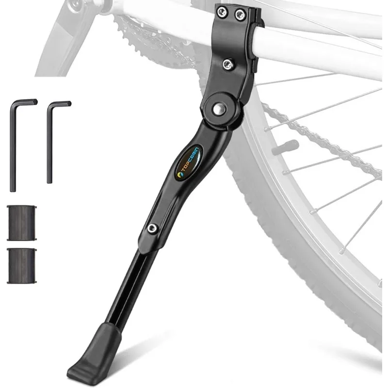 

Подставка для велосипеда, регулируемая подставка для велосипеда из алюминиевого сплава, боковая подставка для велосипеда, подходит для 22 "24" 26 "28" гор