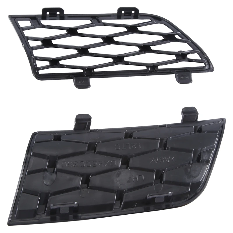 2 PCS Car Front Bumper Side Vent Grille Cover Black ABS Fit For Land Rover Range Rover 2002-2009 DXB500350PUY, DXB500380PUY