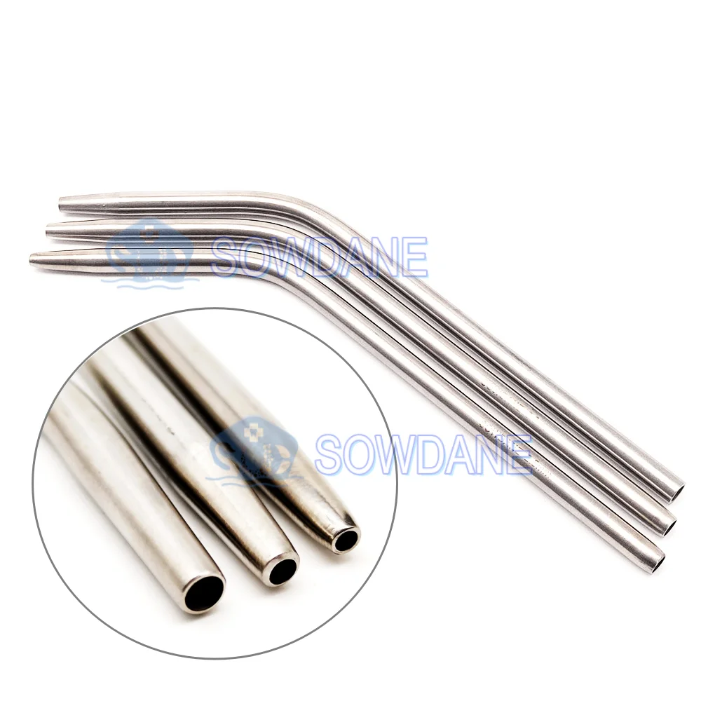 Stainless Steel Lab Weak Suction Tube Lab Aspirator Ferguson Frazier Suction Tube Lab Implant Tools