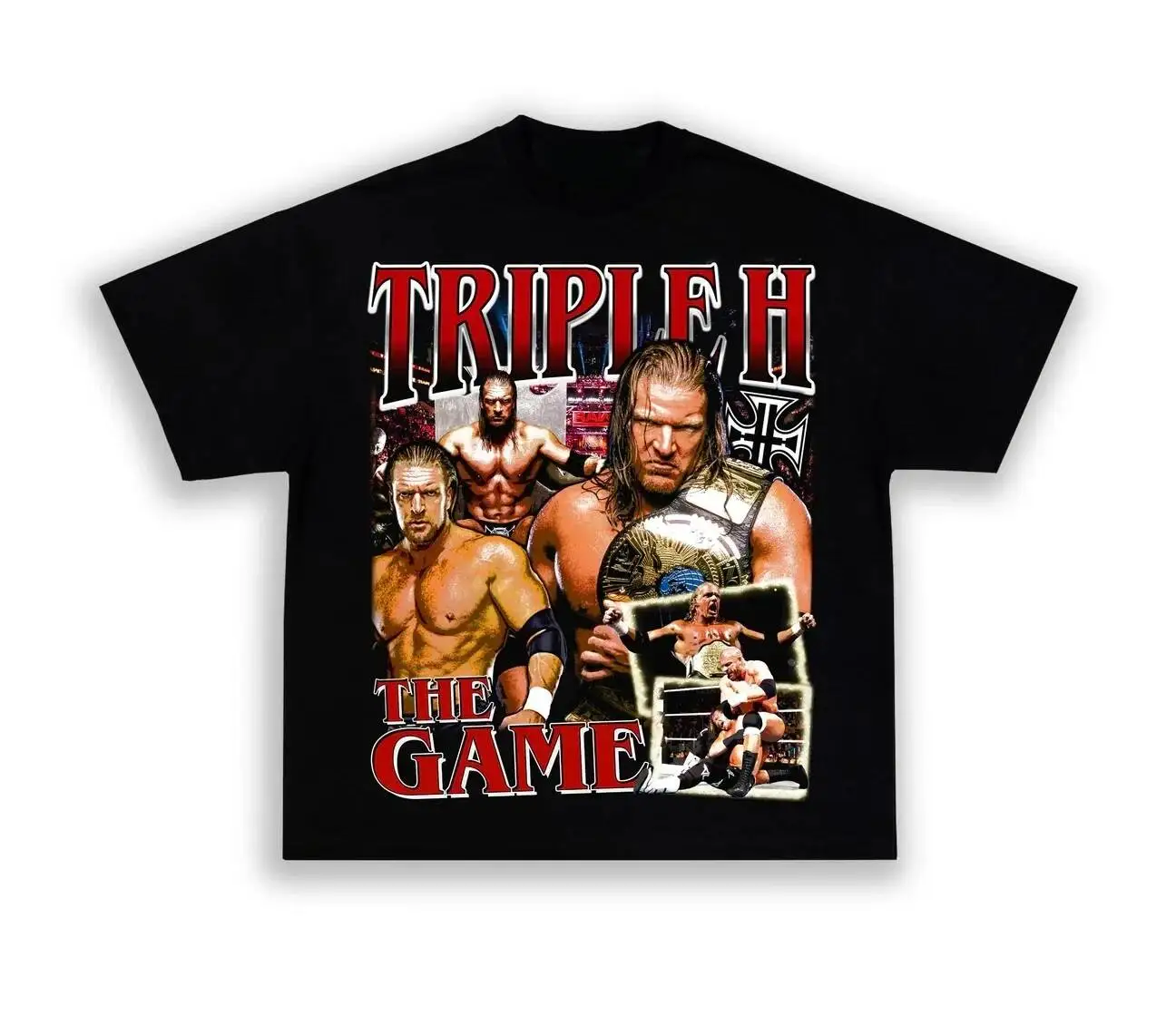 

2026 New Summer Triple H Printed Pure Cotton Y2K T-Shirt Men And Men Hot Sales Comfortable Classic Short Sleeved Shirt Unisex