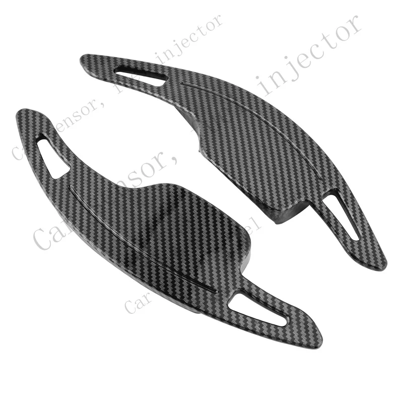 Q+ Steering Wheel Paddle Shifter Extensions For Chevrolet C7 Corvette Camaro 14-23.