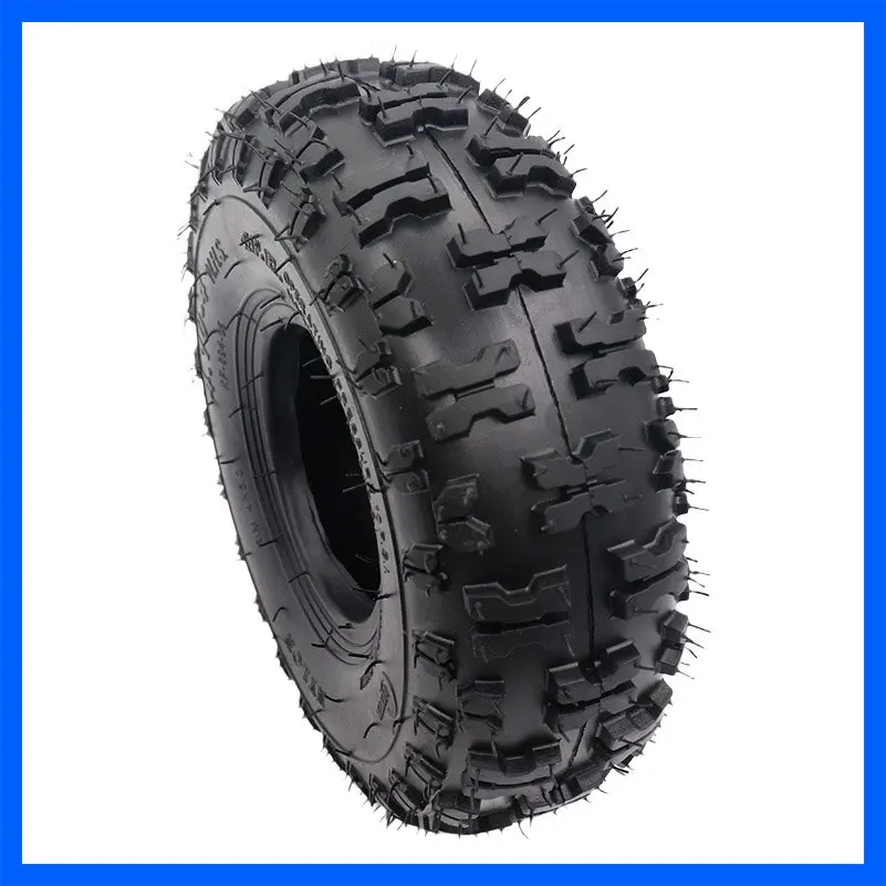 4.10-4 Pneumatic Tires outer tire 4.10/3.50-4 Inner Tube for ATV Quad Go Kart 47cc 49cc Chunky Fit All Models 4