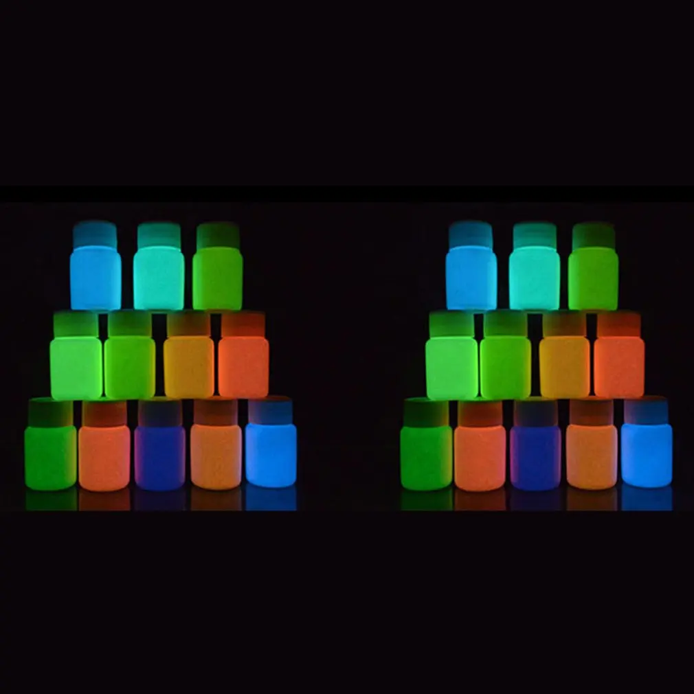 Glow in The Dark Liquid Luminous Pigment Non-Toxic for Paint Nails Resin Makeup Decorative Paint Luminous Pigment
