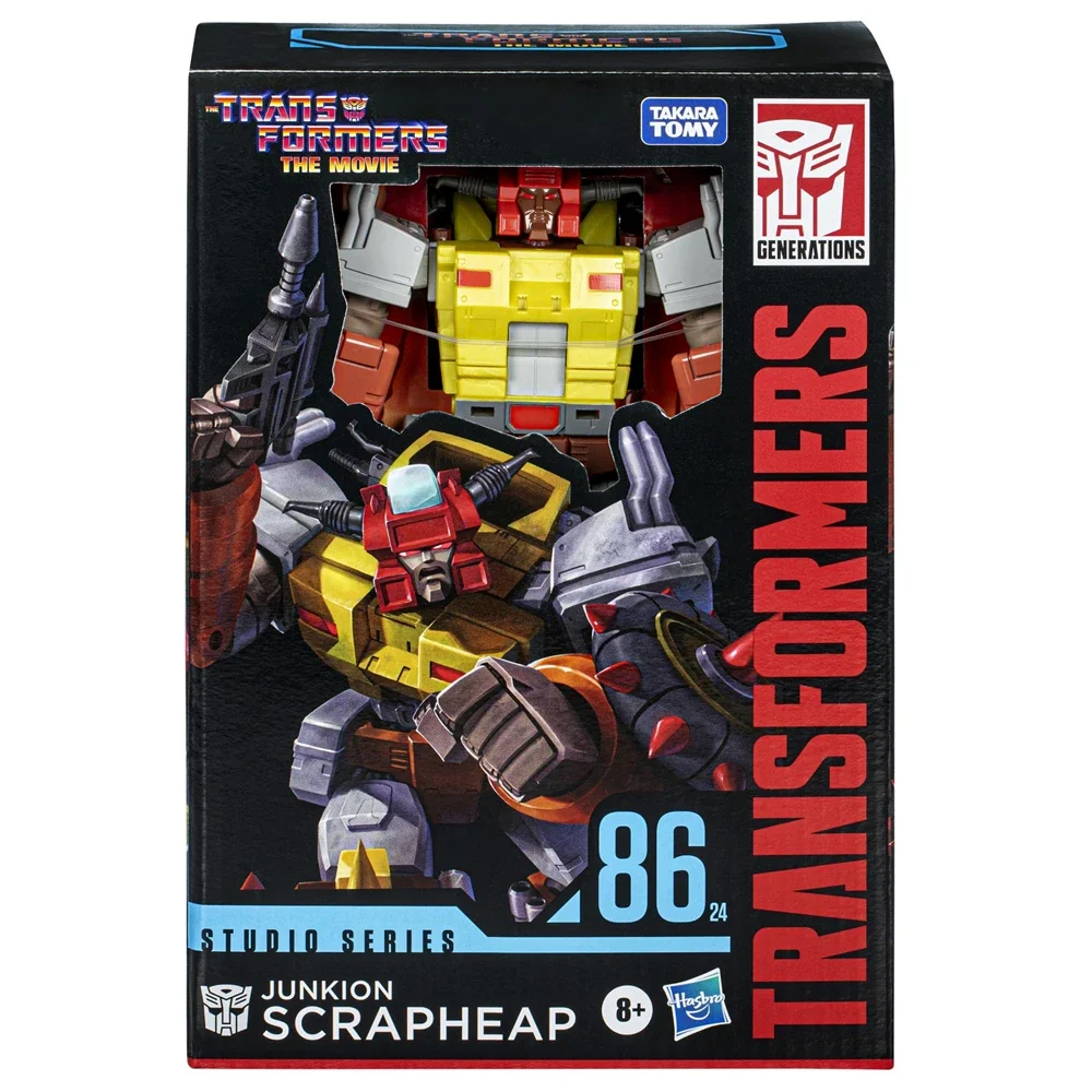 Hasbro Transformers Toys Studio Series Voyager Class The Movie Junkion Scrapheap Model Doll Action Figure Gift SS86-24