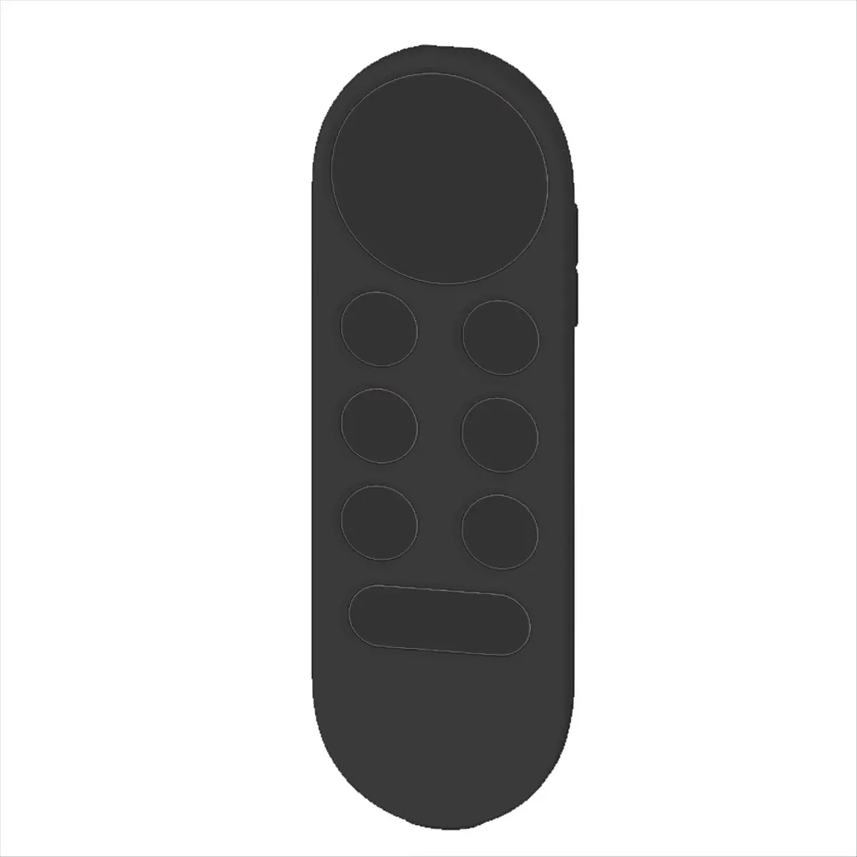 (A23G) Soft Silicone Case for Google Chromecast Remote Control Protective Cover Shell for Google TV 2020 Voice Remote Control B view 5