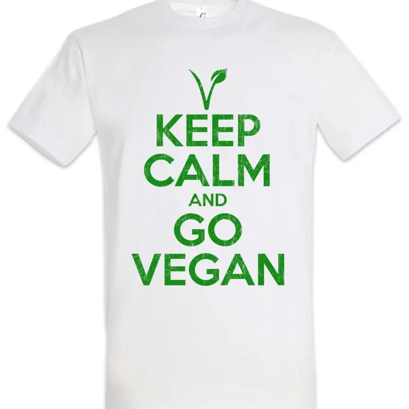 Keep Calm And Go Vegan T Shirt Vegetables Vegetarianism Vegetarian Fun