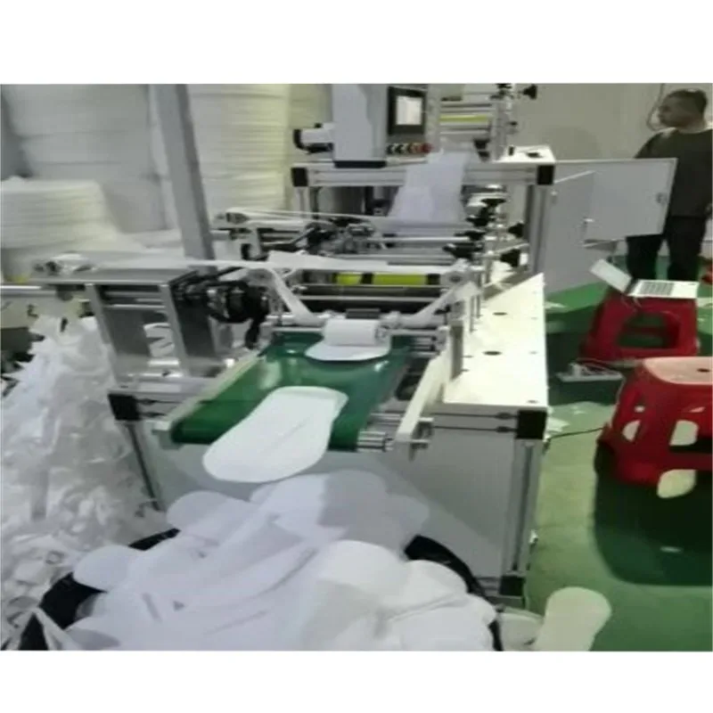 YG Disposable Hotel Bath Terry Slipper Making Machine Automatic High Output Ultrasonic Non Woven Shower Shoes Making Machine