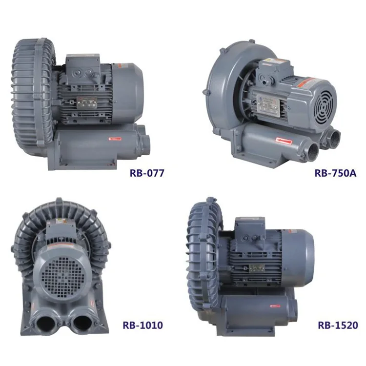 Sopladores turbo RB 220V/380V CE CCC ventilador centrífugo con ventilador de anillo