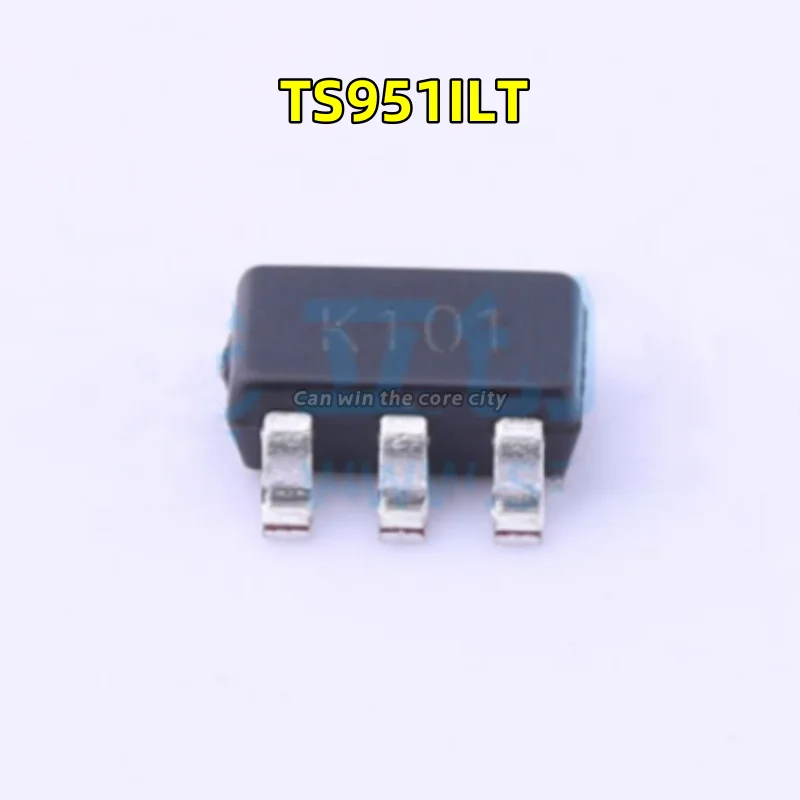 1-100 PCS/LOT New original TS951ILT screen printing K101 SOT23-5 low power computing amplifier IC chip