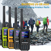 2Pcs/PackUV-5R Mini Walkie Talkie Baofeng 5RMINI VHF UHF Dual Band Dual PTT Wireless Program Multi-Function FM Radio UV-5RMini