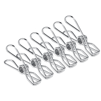 Clothespins Stainless Steel Clips Clothes Pegs Household Washing Hang Laundry Metal Home Storage Tool 10/20/40Pcs Clothes Pegs