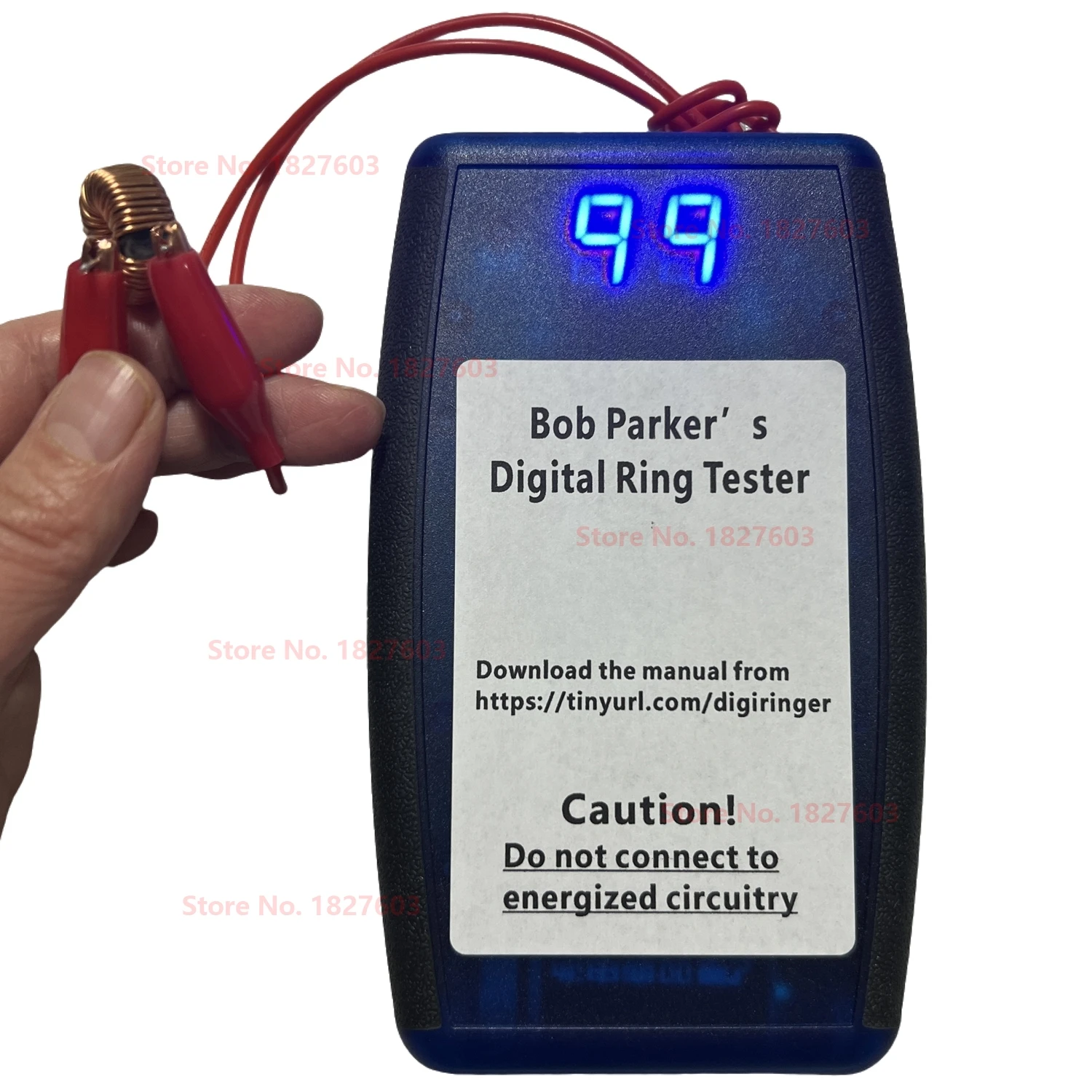 Bob\'s Basic Wide Range Ring Tester for Inductors & Transformers, Comparable to Blue RingTester, CMOS ICs