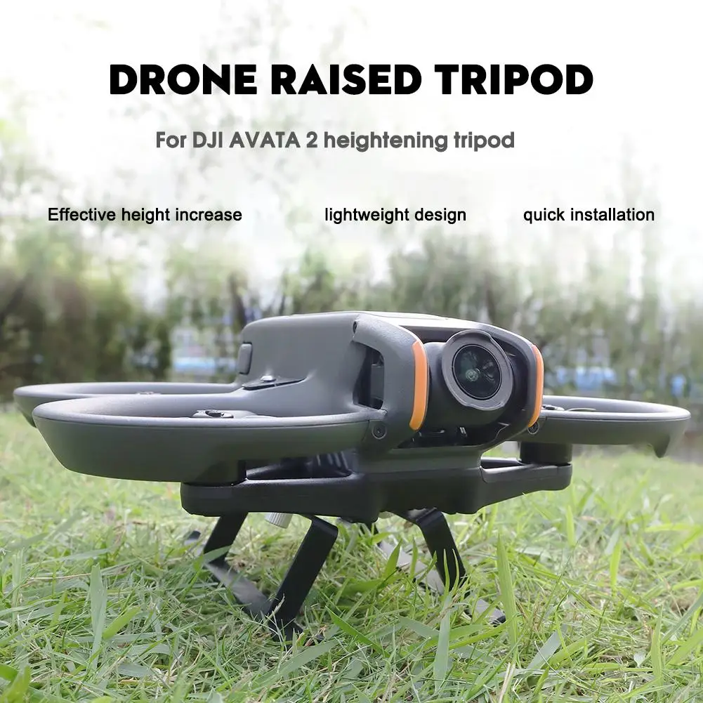 Trípode elevador Uav, cabezal de cámara aérea, soporte anticaída, máquina cruzada, accesorios de elevación ligeros portátiles para dji AVA P6Q8