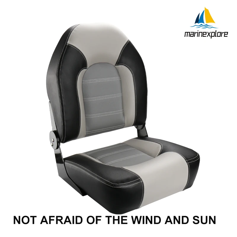 Asiento para lancha de pesca en PVC impermeable y duradero