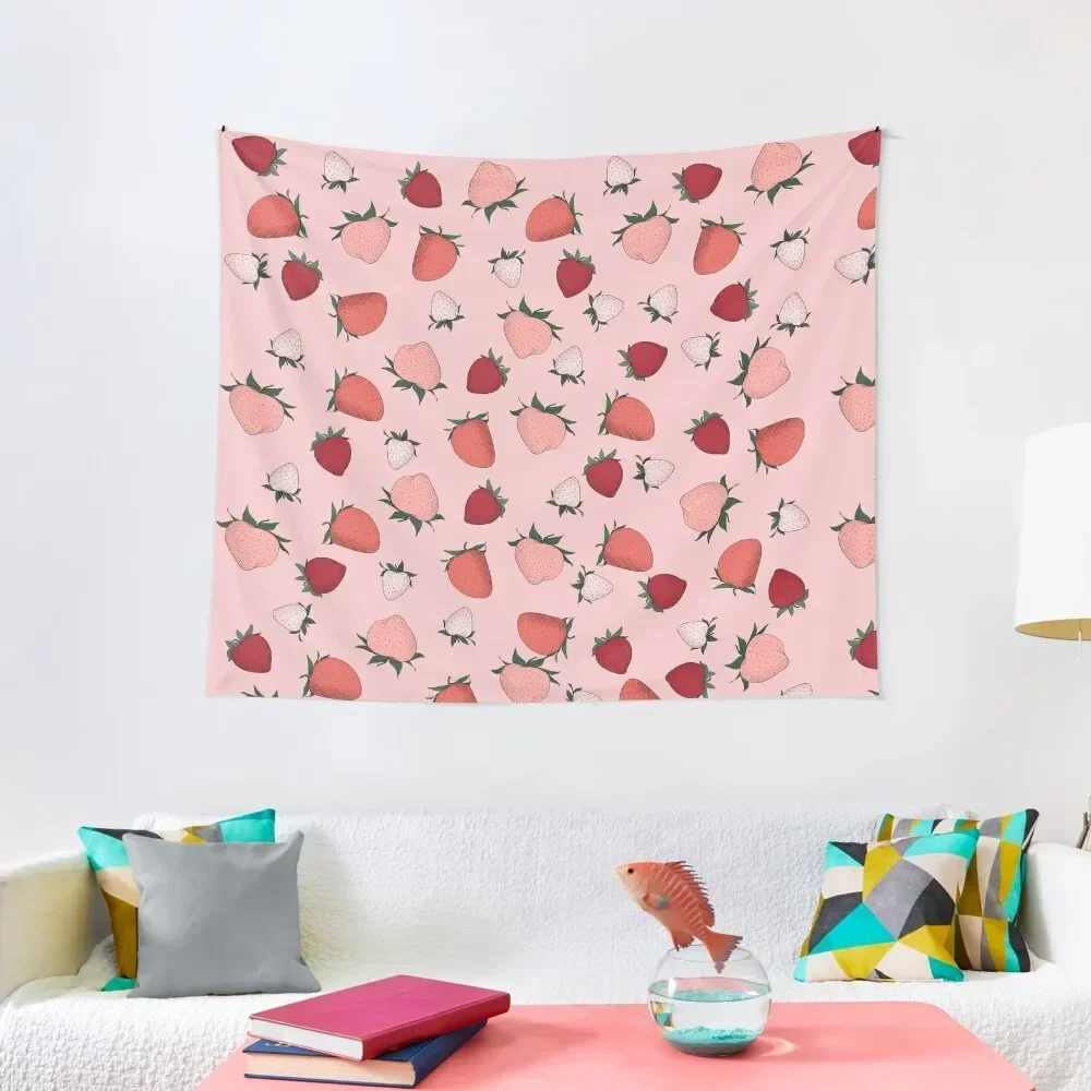 

Strawberry Pattern Tapestry Home Decoration Home Supplies Tapestry