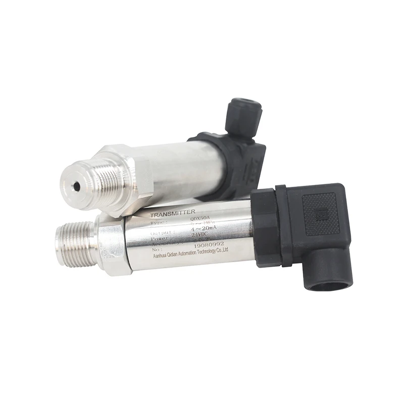QDX50A 5bar 10bar 40bar Pressure Sensor Transmitter 4-20mA 0-5V 10V RS485 Output Water Gas Oil Liquid Pressure Transducer