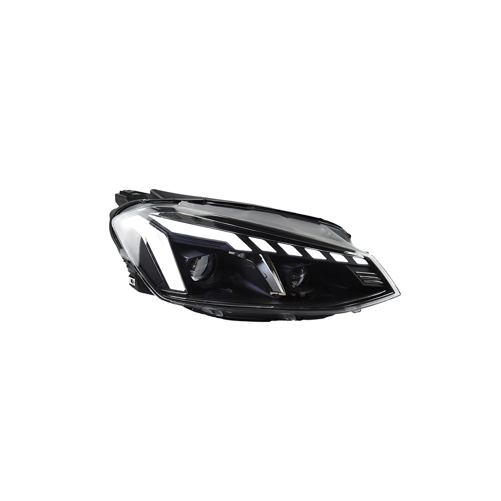 

Фары для VW Golf 7 2013-2017: Обновленный дизайн в стиле Audi A4, светодиодные линзы-проекторы, установка Plug and Play