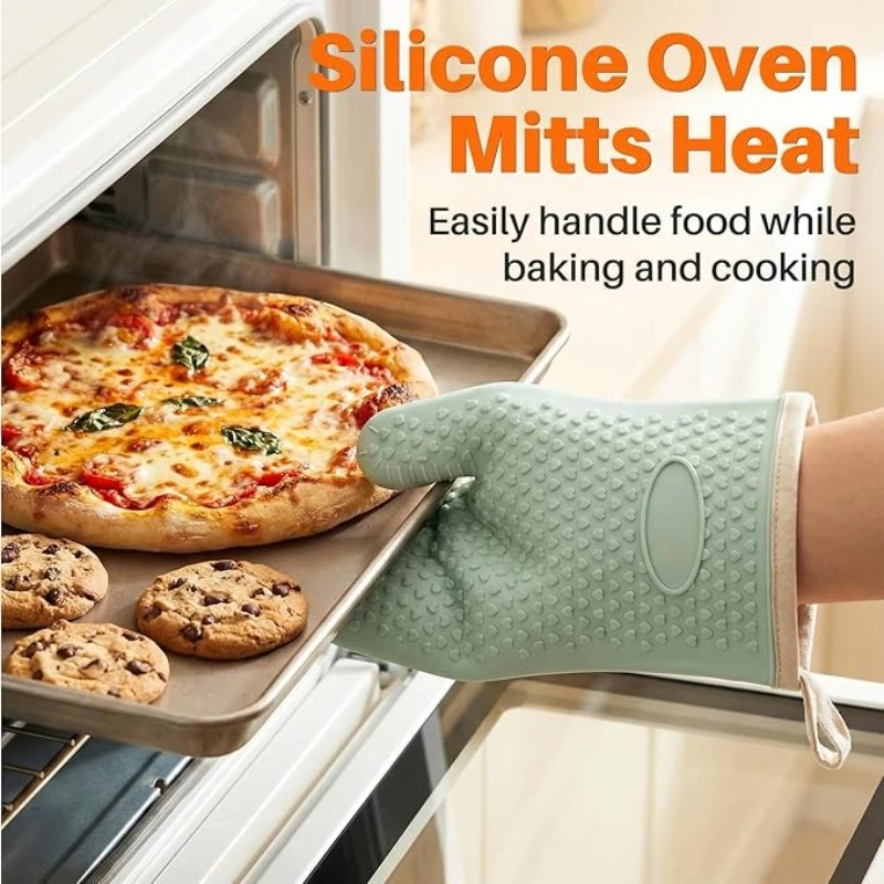 1 paio di guanti da forno in s - Oven Mitt Silicone recensione e prezzo