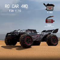 F28 Rc Car 1:10 Four-Wheel Drive Brushless High-Speed Off-Road Vehicle 2.4g Electric Racing Remote Control Esc Waterproof