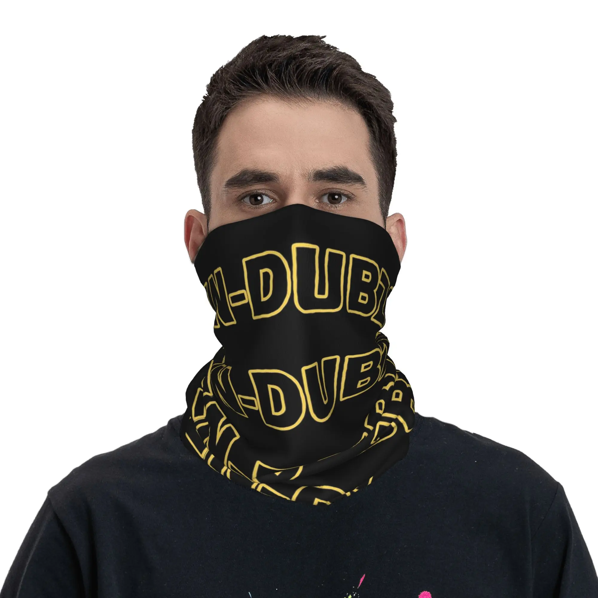

N-Dubz Merch NDubz Логотип Бандана Шея Гетры Маска с принтом Шарф Многофункциональный головной убор Пеший туризм Рыбалка Унисекс Для взрослых Дышащий